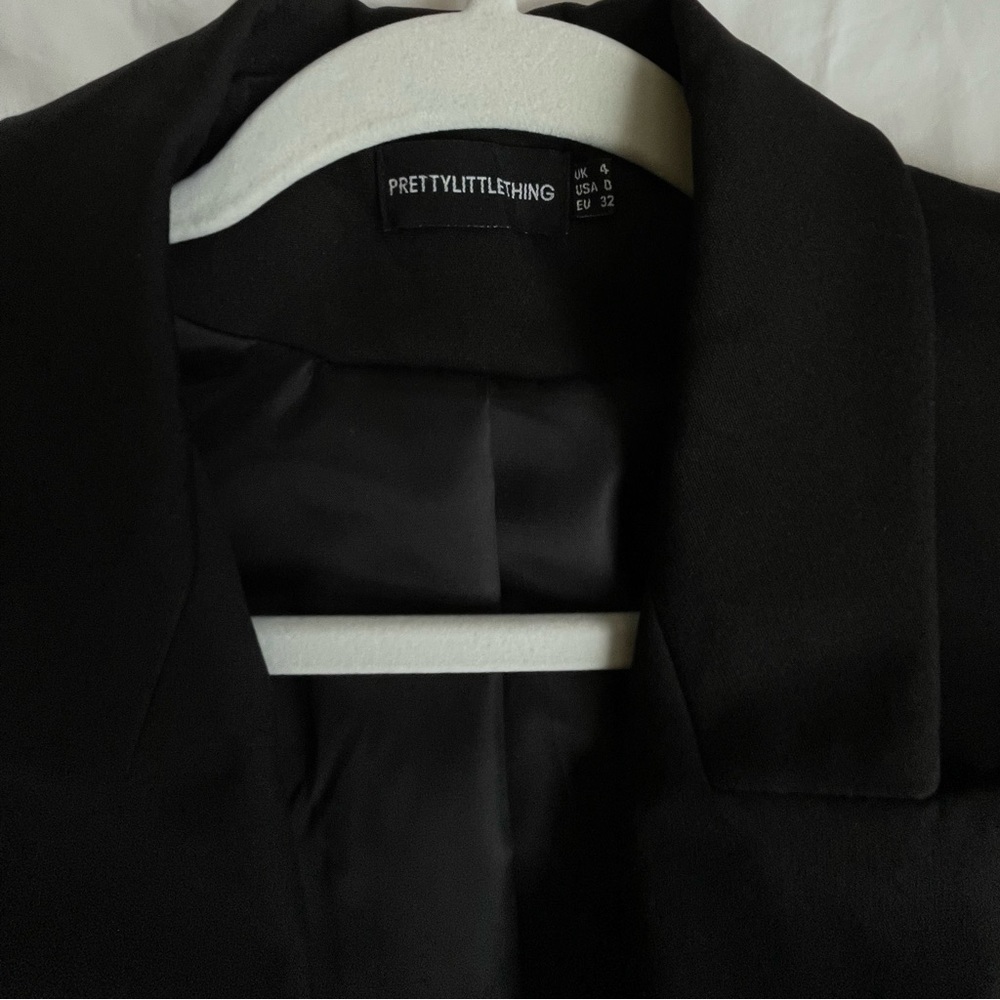 Black Double Breasted Blazer - image 7